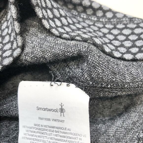 Smartwool Merino Wool 250 Base Layer Crew Shirt Women’s Medium Gray Long Sleeve - Picture 7 of 11